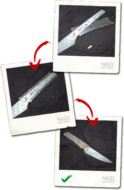 systém výměnné střenky nože